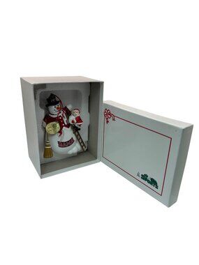 Alabama Crimson Tide 2011 Game Day Snowman Ornament By Danbury Mint Santa NEW